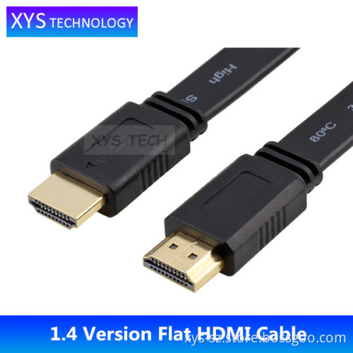 Professional high speed 1.4 Version Flat HDMI Cable/